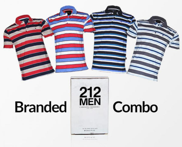 2 Branded Polo and 212 Pocket Perfume