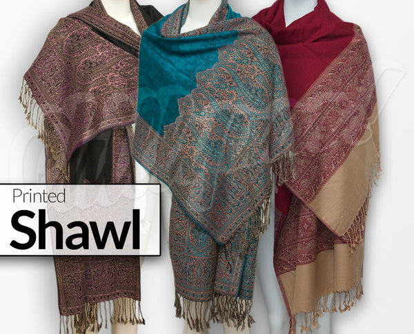 1 Printed Shawl for Her