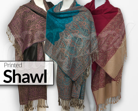 1 Printed Shawl for Her