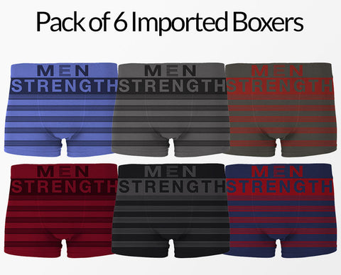 Pack of 6 Imported Boxers for HIM
