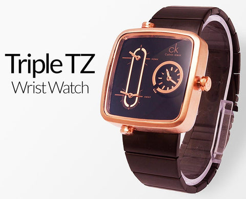 Triple TZ Wrist Watch