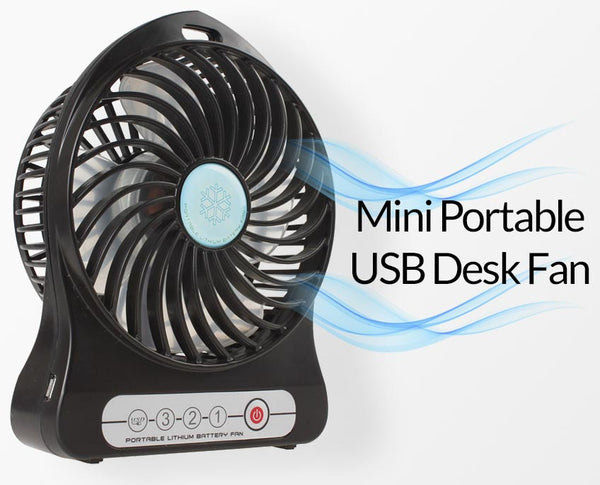 Mini Portable USB Desk Fan