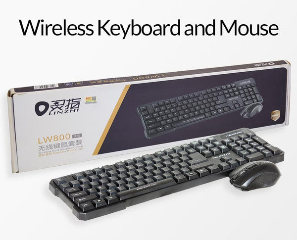 Wireless Keyboard and Mouse Set