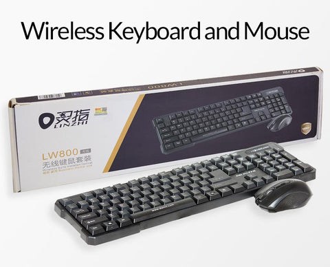 Wireless Keyboard and Mouse Set