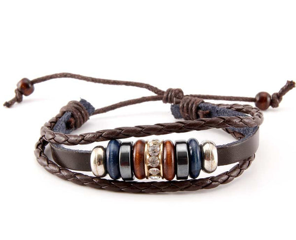 Braided Leather Bracelet