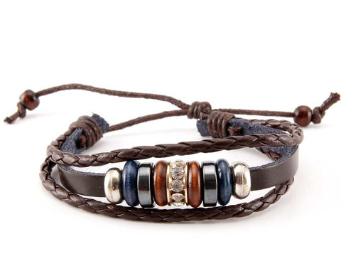 Braided Leather Bracelet